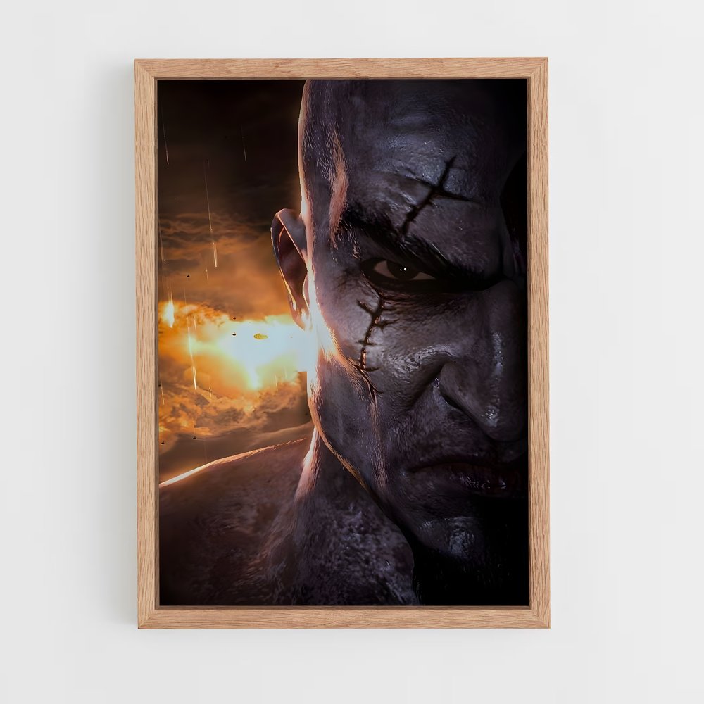 Poster La Colère d'Atreus – affiche God of War (vue 4)
